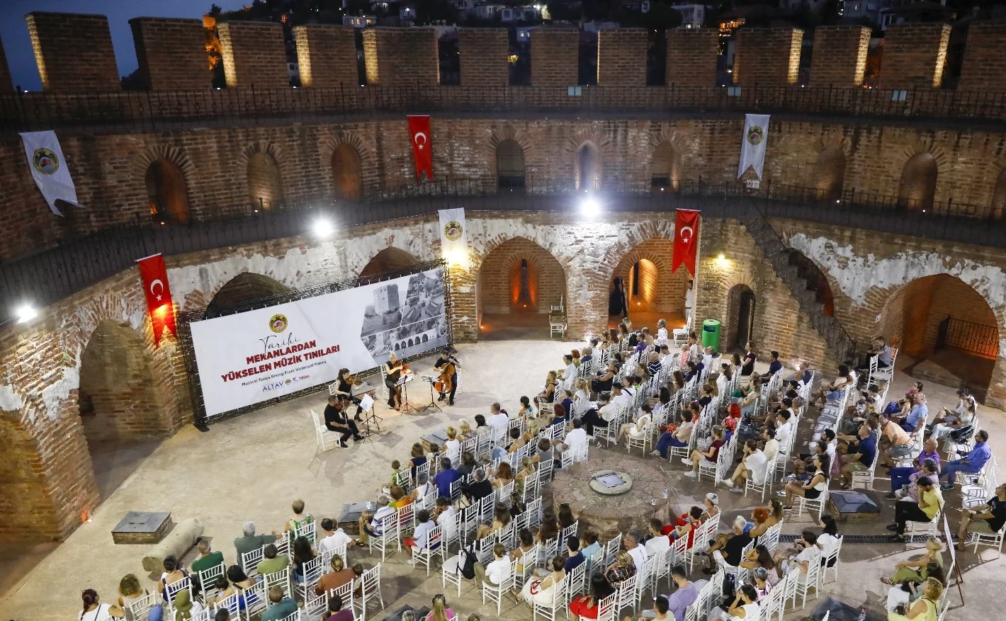 Musical Tones Rising from Historical Places