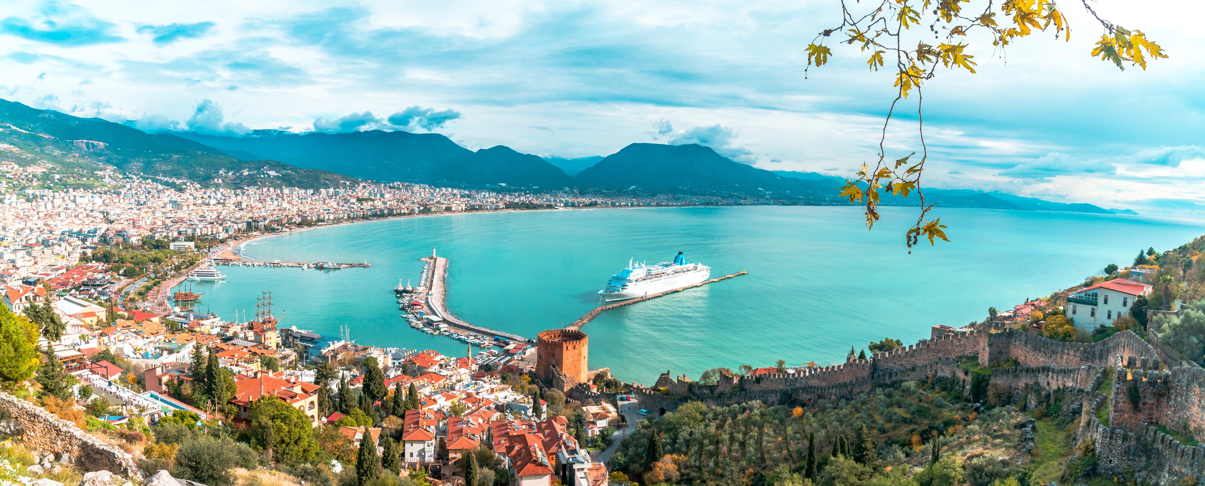 Tourism here in Alanya